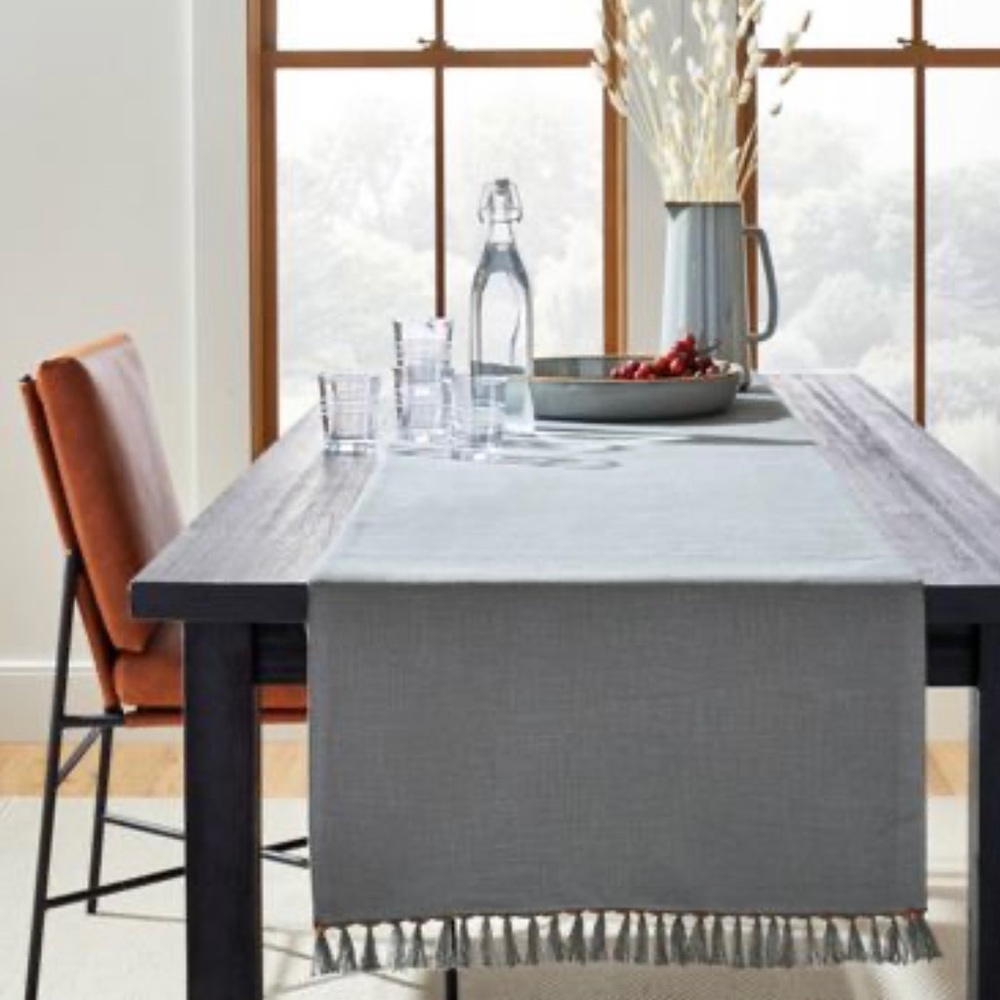 ✅New. Table runner Hearth&Hand by Magnolia 💯 cotton